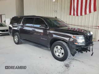 2016 Chevrolet Suburban LS with VIN 1GNSCGKC7GR386459, listed as a Copart auction lot 58208435 with 137,205 mi miles and Salvage title. Bid and sale history available at DreamBid. Image 4.