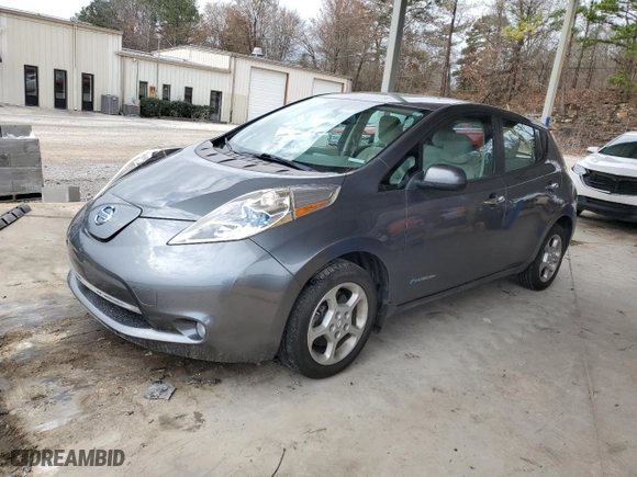 2015 Nissan LEAF SL with VIN 1N4AZ0CP7FC304006, listed as a Copart auction lot 44634605 with 67,097 mi miles and Clean Title. Bid and sale history available at carsss.com. Image 1.