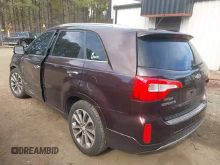2014 Kia Sorento SX Limited with VIN 5XYKWDA72EG532135, listed as a IAAI auction lot 41452032 with 104,252 mi miles. Bid and sale history available at carsss.com. Image 3.