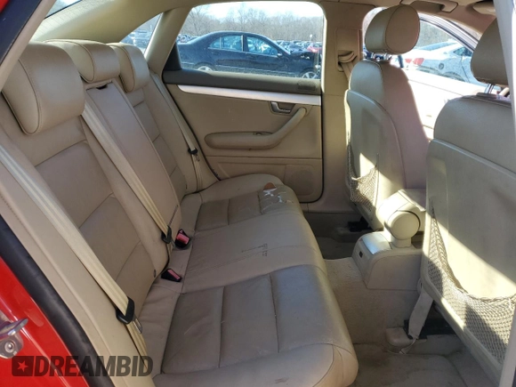 2005 Audi A4 2.0T with VIN WAUAF68E65A520157, listed as a Copart auction lot 88092125 with 150,780 mi miles and Salvage Title. Bid and sale history available at carsss.com. Image 11.