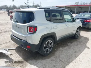 2016 Jeep Renegade Limited z VIN ZACCJADT1GPC66510, wystawiony jako IAAI lot #41787935 z przebiegiem 133 089 mil mil oraz . Historia ofert i sprzedaży dostępna na DreamBid. Obrazek 4.