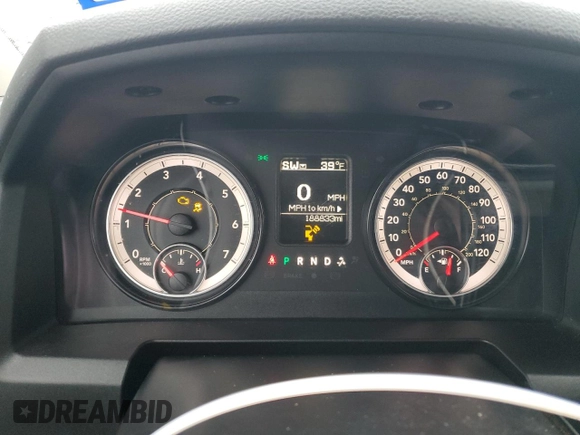 2016 Ram 2500 SLT with VIN 3C6TR5DT7GG237005, listed as a Copart auction lot 83540584 with 188,833 mi miles and Salvage Title. Bid and sale history available at carsss.com. Image 9.