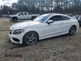 2018 Mercedes-Benz C 300 z VIN WDDWJ4KB9JF732810, wystawiony jako Copart lot #41413545 z przebiegiem Nie podano mil oraz Czysty tytuł • Clean title. Historia ofert i sprzedaży dostępna na DreamBid. Obrazek 1.