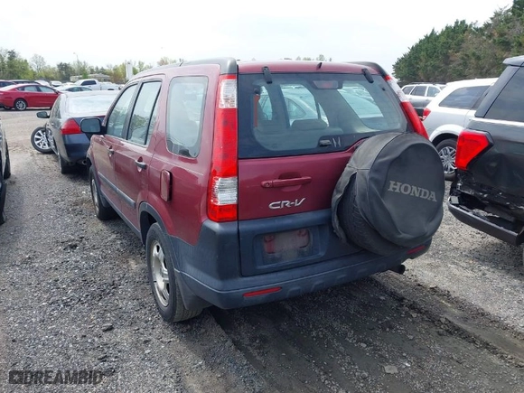 2005 Honda CR-V LX with VIN SHSRD68585U306976, listed as a IAAI auction lot 41999605 with 272,696 mi miles. Bid and sale history available at carsss.com. Image 3.