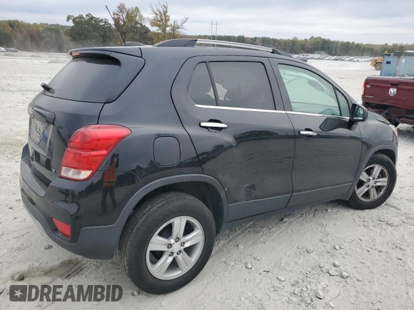 2019 Chevrolet Trax LT with VIN KL7CJLSB0KB747208, listed as a Copart auction lot 77619694 with 127,032 mi miles and Salvage Title. Bid and sale history available at carsss.com. Image 3.