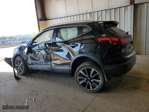 2017 Nissan Rogue Sport SL with VIN JN1BJ1CR9HW142140, listed as a Copart auction lot 50551535 with 0 mi miles and Salvage Title. Bid and sale history available at carsss.com. Image 2.