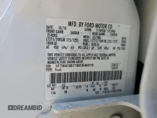 2011 Ford F-350 XL with VIN 1FT8W3BT1BEB46519, listed as a Copart auction lot 49708715 with Not Provided miles and Salvage Title. Bid and sale history available at DreamBid. Image 13.