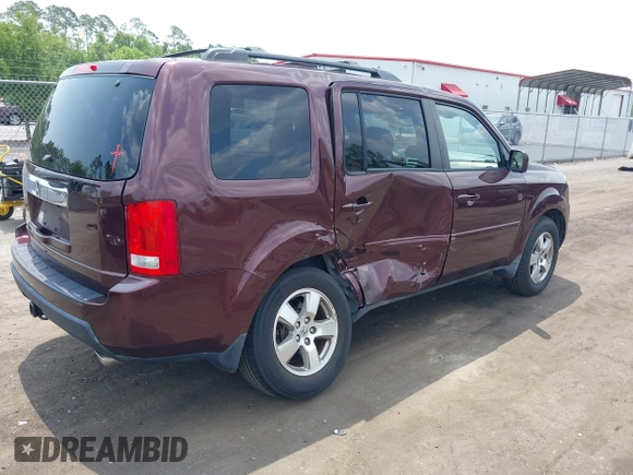 2011 Honda Pilot EX-L z VIN 5FNYF3H74BB027162, wystawiony jako IAAI lot #42404312 z przebiegiem 167 684 mil mil oraz . Historia ofert i sprzedaży dostępna na DreamBid. Obrazek 4.