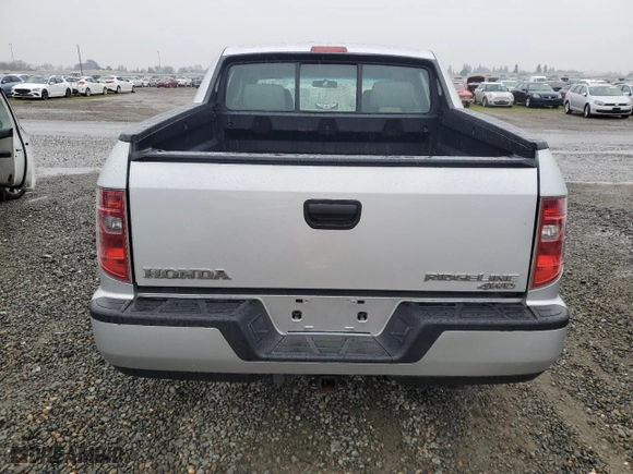 2009 Honda Ridgeline RT with VIN 5FPYK16239B103205, listed as a Copart auction lot 43269535 with 206,678 mi miles and Salvage Title. Bid and sale history available at carsss.com. Image 6.