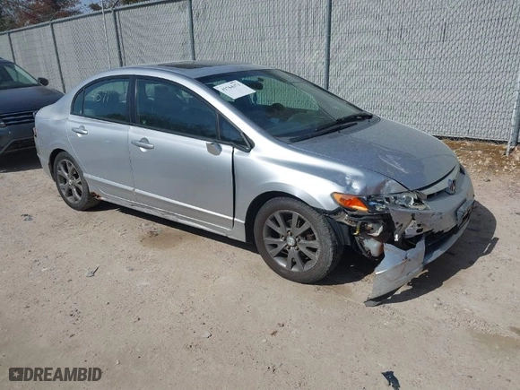 2007 Honda Civic Sdn EX with VIN 1HGFA16867L139649, listed as a IAAI auction lot 41764371 with 173,011 mi miles. Bid and sale history available at carsss.com. Image 1.