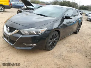 2017 Nissan Maxima SV with VIN 1N4AA6AP5HC449500, listed as a Copart auction lot 47534695 with 0 mi miles and Salvage Title. Bid and sale history available at carsss.com. Image 1.