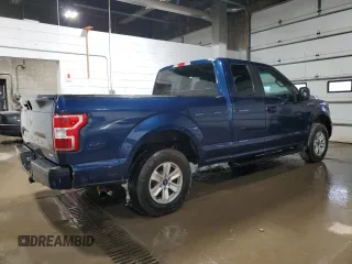 2018 Ford F-150 XL with VIN 1FTEX1EPXJKF78495, listed as a Copart auction lot 53759395 with 141,783 mi miles and Clean Title. Bid and sale history available at carsss.com. Image 3.