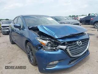 2017 Mazda 3 Touring z VIN JM1BN1V70H1101499, wystawiony jako IAAI lot #42281384 z przebiegiem 55 604 mil mil oraz . Historia ofert i sprzedaży dostępna na DreamBid. Obrazek 1.