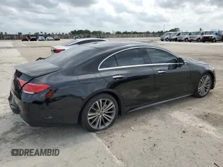 2019 Mercedes-Benz CLS with VIN WDD2J5JB2KA038318, listed as a Copart auction lot 50689794 with 57,145 mi miles. Bid and sale history available at carsss.com. Image 3.