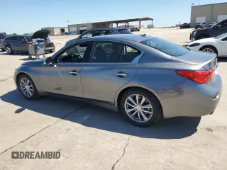 2017 Infiniti Q50 Premium z VIN JN1EV7AP6HM739506, wystawiony jako Copart lot #53484535 z przebiegiem 132 875 mil mil oraz Szkody całkowita. Historia ofert i sprzedaży dostępna na DreamBid. Obrazek 2.