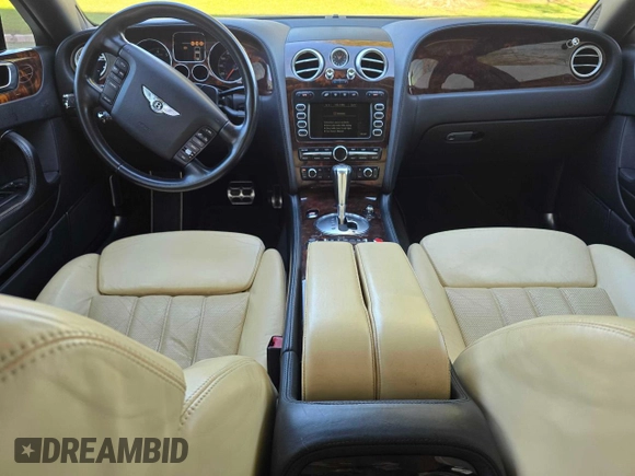 2006 Bentley Flying Spur with VIN SCBBR53W66C034319, listed as a Copart auction lot 65658225 with 85,166 mi miles and Salvage title. Bid and sale history available at DreamBid. Image 9.