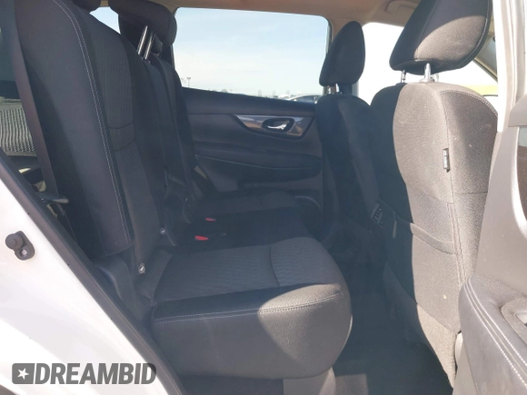 2018 Nissan Rogue SV with VIN KNMAT2MVXJP596787, listed as a IAAI auction lot 41830629 with 98,179 mi miles. Bid and sale history available at carsss.com. Image 8.