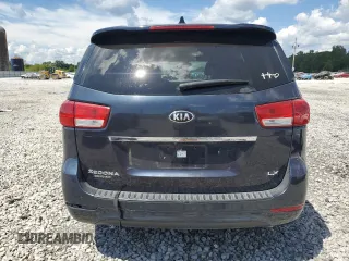 2015 Kia Sedona LX with VIN KNDMB5C14F6043095, listed as a Copart auction lot 69256824 with 181,202 mi miles and Salvage Title. Bid and sale history available at carsss.com. Image 6.