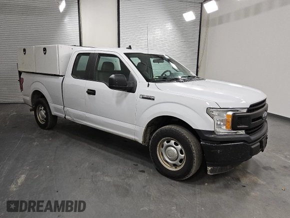 2020 Ford F-150 XL with VIN 1FTEX1C57LKE46279, listed as a Copart auction lot 52134745 with 138,471 mi miles and Clean title. Bid and sale history available at DreamBid. Image 4.