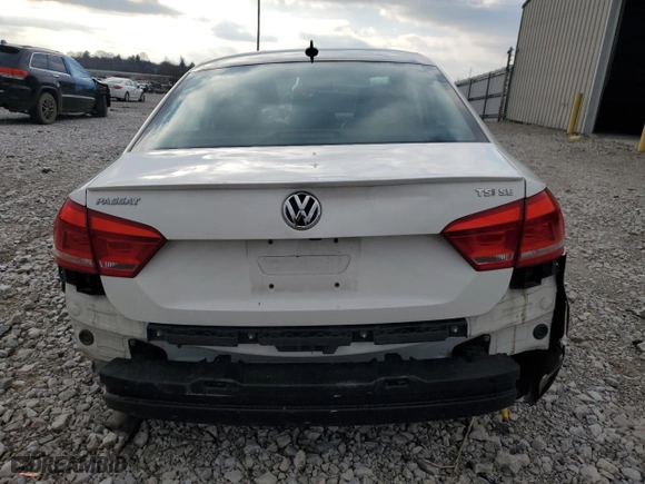 2015 Volkswagen Passat 1.8T Sport with VIN 1VWBT7A32FC028078, listed as a Copart auction lot 85415034 with 120,762 mi miles and Salvage Title. Bid and sale history available at carsss.com. Image 6.