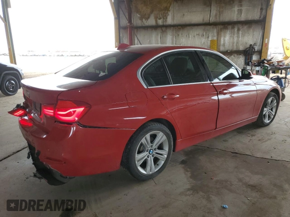 2017 BMW 3 Series 330i xDrive with VIN WBA8D9G30HNU66177, listed as a Copart auction lot 51348265 with 90,262 mi miles and Salvage title. Bid and sale history available at DreamBid. Image 3.