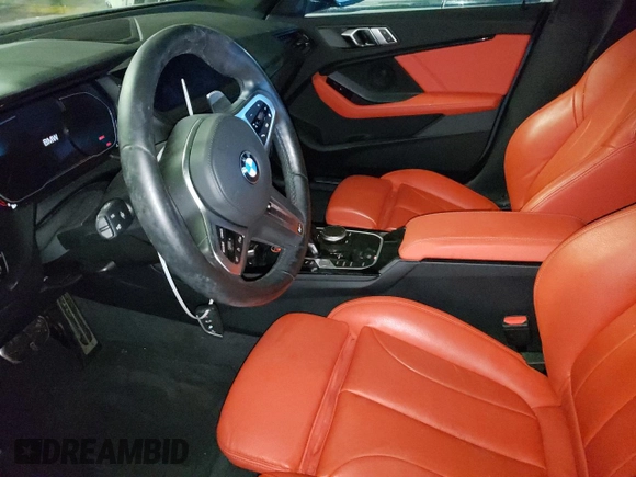 2021 BMW 2 Series M235i xDrive with VIN WBA13AL08M7H39806, listed as a Copart auction lot 44625043 with 23,037 mi miles. Bid and sale history available at carsss.com. Image 7.
