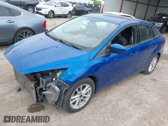 2018 Ford Focus SE with VIN 1FADP3F23JL210539, listed as a IAAI auction lot 41921226 with 100,609 mi miles. Bid and sale history available at carsss.com. Image 18.