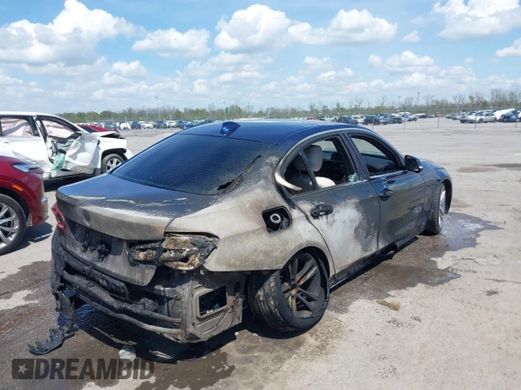 2017 BMW 3 Series 330i with VIN WBA8B9C51HK675667, listed as a IAAI auction lot 41868681 with Not Provided miles. Bid and sale history available at carsss.com. Image 4.