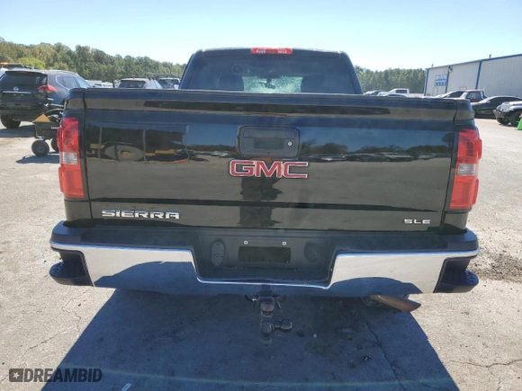 2016 GMC Sierra 1500 SLE with VIN 1GTV2MEC4GZ271594, listed as a Copart auction lot 76518334 with 111,083 mi miles and Salvage Title. Bid and sale history available at carsss.com. Image 6.
