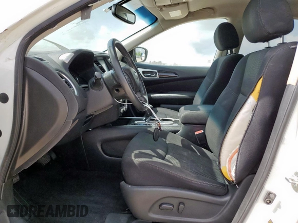 2017 Nissan Pathfinder SV with VIN 5N1DR2MN4HC698045, listed as a Copart auction lot 61505615 with 114,227 mi miles and Salvage title. Bid and sale history available at DreamBid. Image 7.
