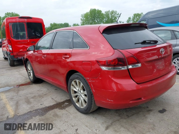 2013 Toyota Venza LE with VIN 4T3ZA3BB7DU072111, listed as a IAAI auction lot 42150500 with 246,065 mi miles. Bid and sale history available at carsss.com. Image 3.