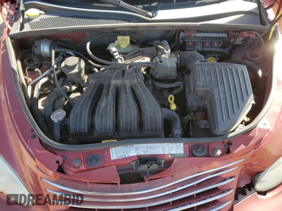 2006 Chrysler PT Cruiser Touring with VIN 3A4FY58B46T229826, listed as a Copart auction lot 74612684 with 122,283 mi miles and Salvage Title. Bid and sale history available at carsss.com. Image 11.