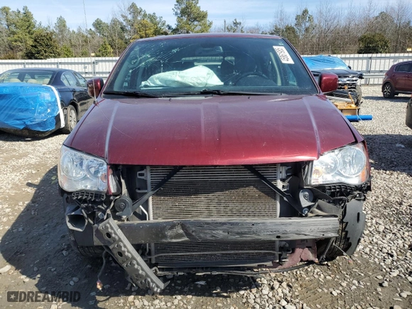 2020 Dodge Grand Caravan SXT with VIN 2C4RDGCG4LR170241, listed as a Copart auction lot 45861985 with 92,820 mi miles and Salvage Title. Bid and sale history available at carsss.com. Image 5.