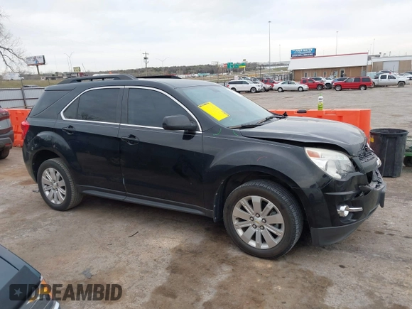 2011 Chevrolet Equinox LT w/2LT with VIN 2GNALPEC4B1231036, listed as a IAAI auction lot 41839422 with 116,530 mi miles. Bid and sale history available at carsss.com. Image 12.