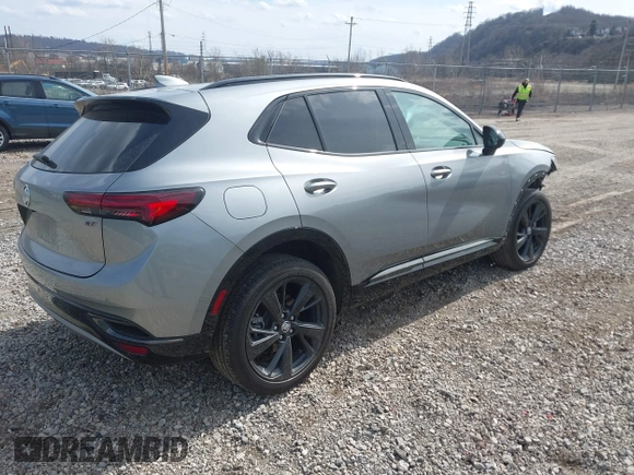 2023 Buick Envision Essence with VIN LRBFZPR45PD170841, listed as a IAAI auction lot 41853997 with 17,981 mi miles. Bid and sale history available at carsss.com. Image 4.