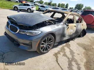2021 BMW 3 Series 330i xDrive with VIN 3MW5R7J08M8B93171, listed as a Copart auction lot 48933515 with Not provided miles and Salvage title. Bid and sale history available at DreamBid. Image 1.