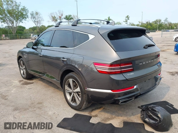 2022 Genesis GV80 с VIN KMUHBDSB5NU091783, выставлен на аукционе IAAI как лот 42324573 с пробегом 34 543 миль миль и . История ставок и продаж доступна на DreamBid. Изображение 3.