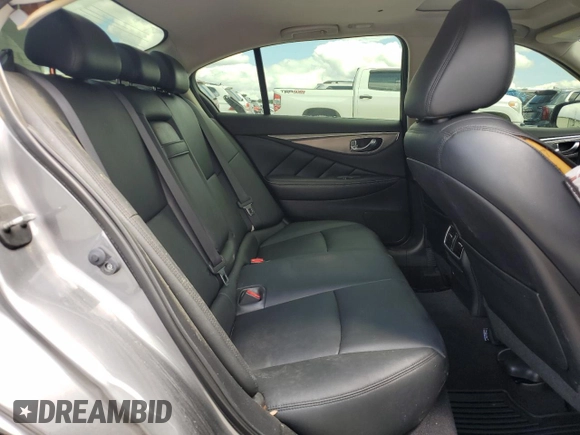 2015 Infiniti Q50 Premium with VIN JN1BV7AP5FM340151, listed as a Copart auction lot 55760705 with 113,794 mi miles and Clean Title. Bid and sale history available at DreamBid. Image 10.