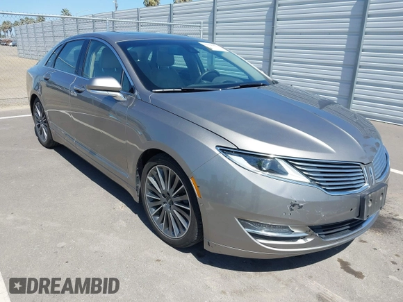 2016 Lincoln MKZ Hybrid with VIN 3LN6L2LU8GR613310, listed as a IAAI auction lot 41986892 with 114,087 mi miles. Bid and sale history available at carsss.com. Image 1.