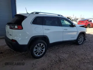 2021 Jeep Cherokee Latitude Lux with VIN 1C4PJLMX5MD112215, listed as a Copart auction lot 46901425 with 62,090 mi miles and Salvage Title. Bid and sale history available at carsss.com. Image 3.