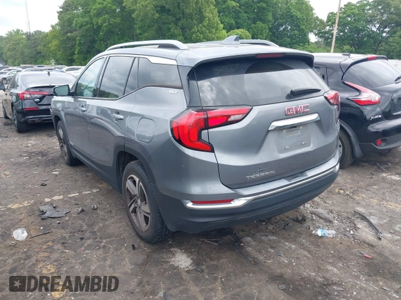 2020 GMC Terrain SLT z VIN 3GKALPEV1LL248133, wystawiony jako IAAI lot #42139745 z przebiegiem 119 301 mil mil oraz . Historia ofert i sprzedaży dostępna na DreamBid. Obrazek 3.