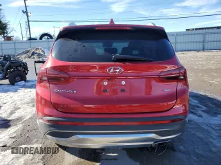 2022 Hyundai Santa Fe SEL with VIN 5NMS2DAJ1NH464469, listed as a Copart auction lot 88728605 with 40,909 mi miles and Salvage Title. Bid and sale history available at carsss.com. Image 6.