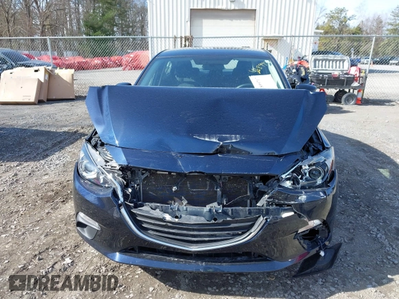 2015 Mazda 3 i SV with VIN JM1BM1T74F1235726, listed as a IAAI auction lot 41899717 with 83,201 mi miles. Bid and sale history available at carsss.com. Image 12.
