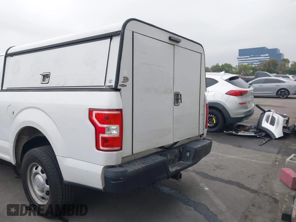 2018 Ford F-150 XL with VIN 1FTEX1CP5JKE02604, listed as a IAAI auction lot 42490050 with 171,521 mi miles and . Bid and sale history available at DreamBid. Image 16.