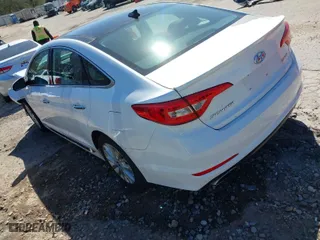 2015 Hyundai Sonata 2.4L Sport with VIN 5NPE34AF6FH227230, listed as a IAAI auction lot 41843379 with 186,332 mi miles. Bid and sale history available at carsss.com. Image 3.