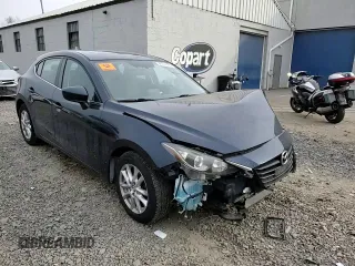 2016 Mazda 3 i Touring with VIN JM1BM1M70G1324421, listed as a Copart auction lot 88708765 with 170,346 mi miles and Salvage Title. Bid and sale history available at DreamBid. Image 13.