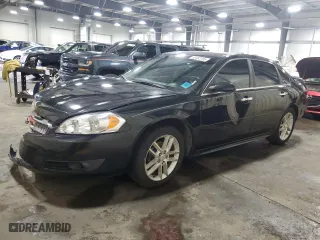 2013 Chevrolet Impala LTZ with VIN 2G1WC5E38D1246315, listed as a Copart auction lot 53482785 with 188,532 mi miles and Salvage Title. Bid and sale history available at carsss.com. Image 1.