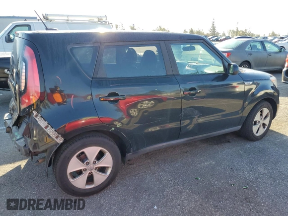 2016 Kia Soul with VIN KNDJN2A22G7387654, listed as a Copart auction lot 49515295 with 123,768 mi miles and Salvage Title. Bid and sale history available at carsss.com. Image 3.