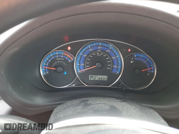 2009 Subaru Forester X with VIN JF2SH63609H795510, listed as a Copart auction lot 61041205 with 218,834 mi miles and Salvage title. Bid and sale history available at DreamBid. Image 9.