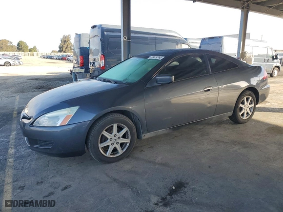 2004 Honda Accord Cpe LX with VIN 1HGCM72234A005073, listed as a Copart auction lot 50429395 with 291,383 mi miles and Salvage Title. Bid and sale history available at carsss.com. Image 1.